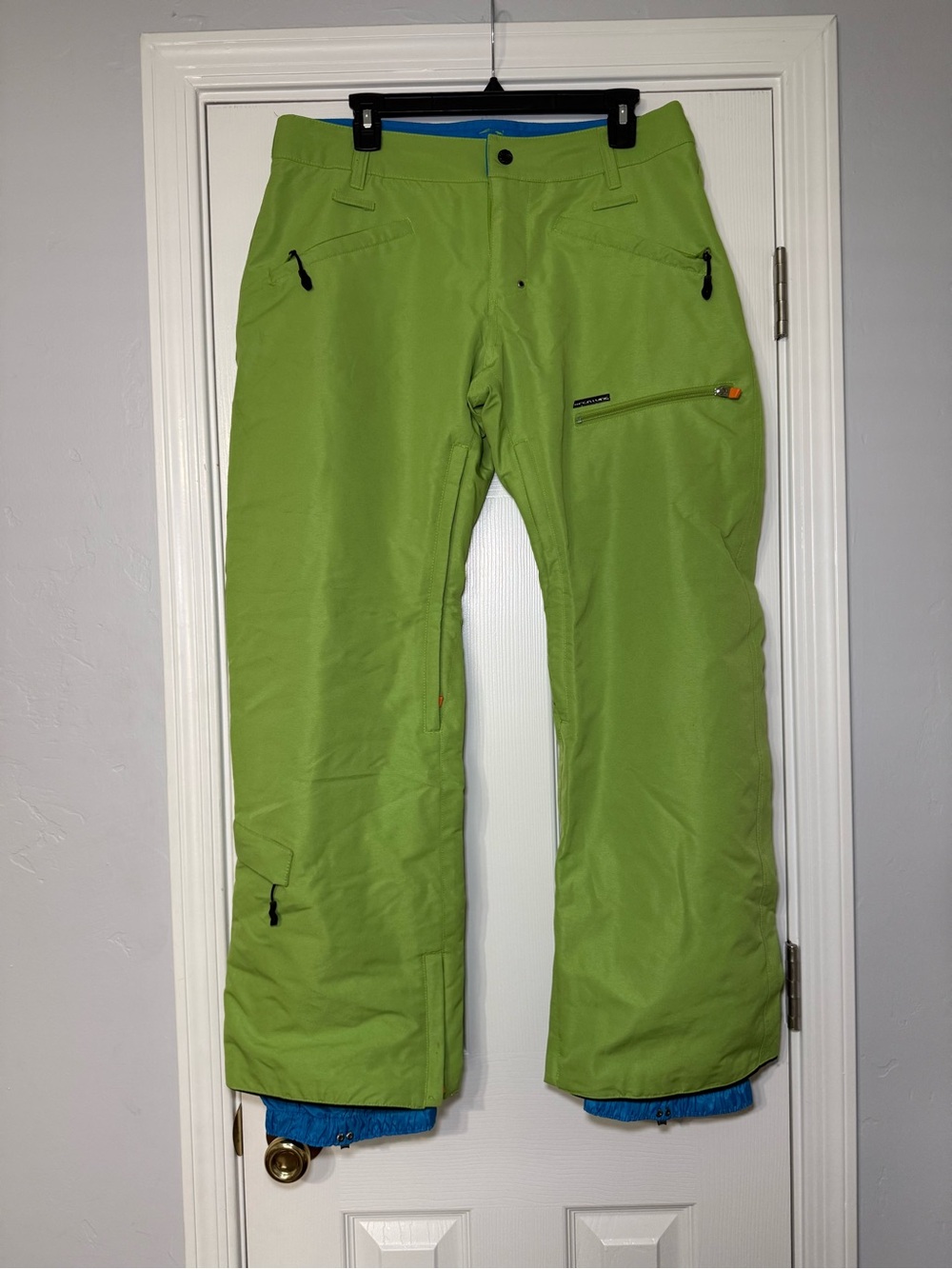 Aperture Lined Ski Snow Pants waterproof Green Women's Medium